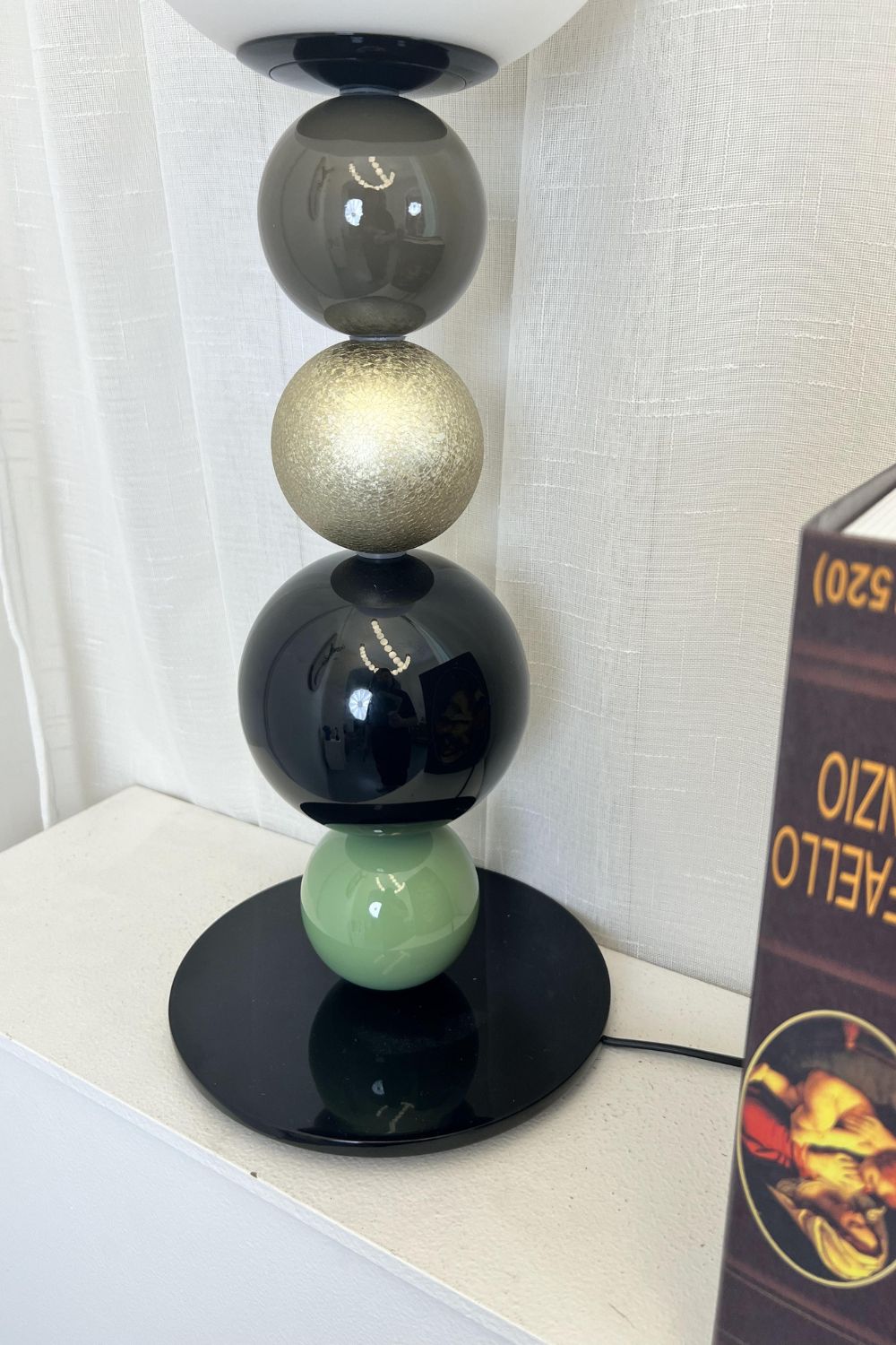 Colorful Round Ball Table Lamp - view 40 | everlamps