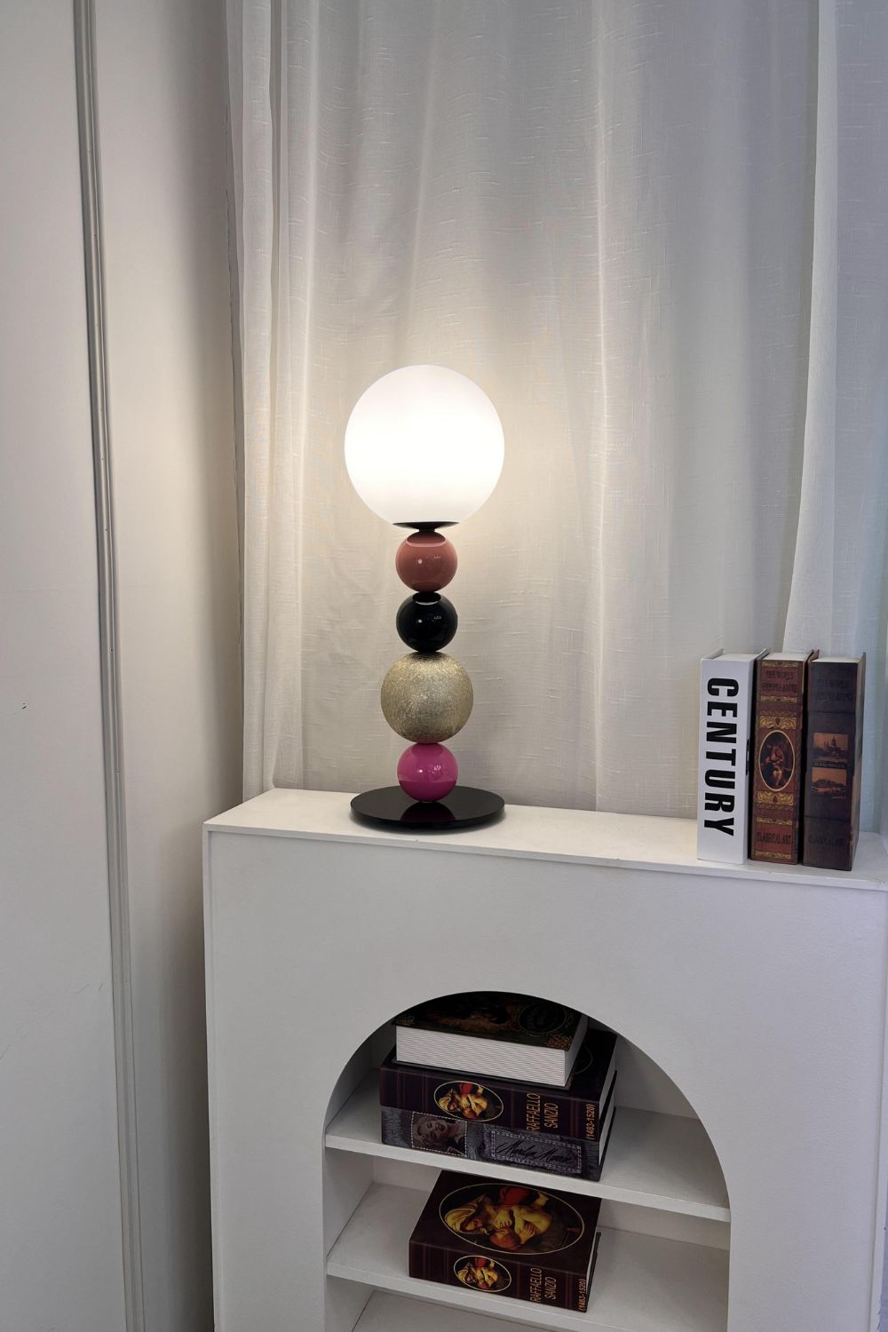 Colorful Round Ball Table Lamp - view 23 | everlamps