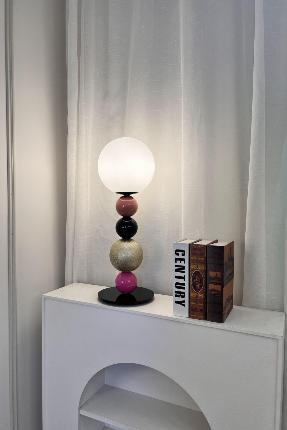 Colorful Round Ball Table Lamp - view 25 | everlamps