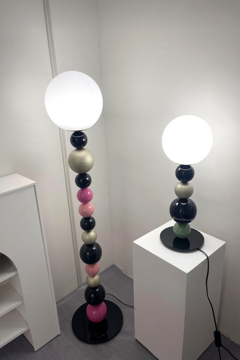 Colorful Round Ball Floor Lamp - view 22 | everlamps