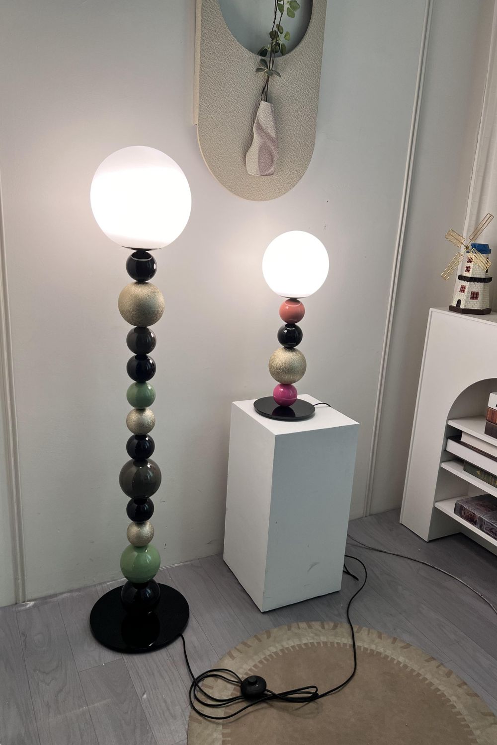 Colorful Round Ball Table Lamp - view 27 | everlamps