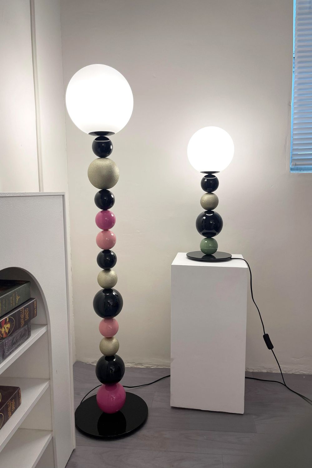 Colorful Round Ball Table Lamp - view 9 | everlamps