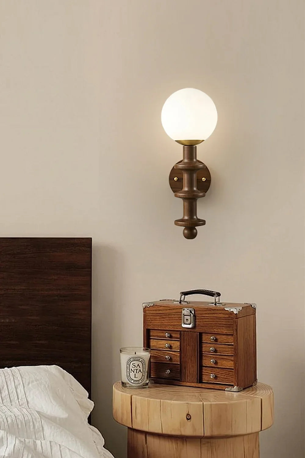 Coslett Wood Wall Lamp - view 5 | everlamps