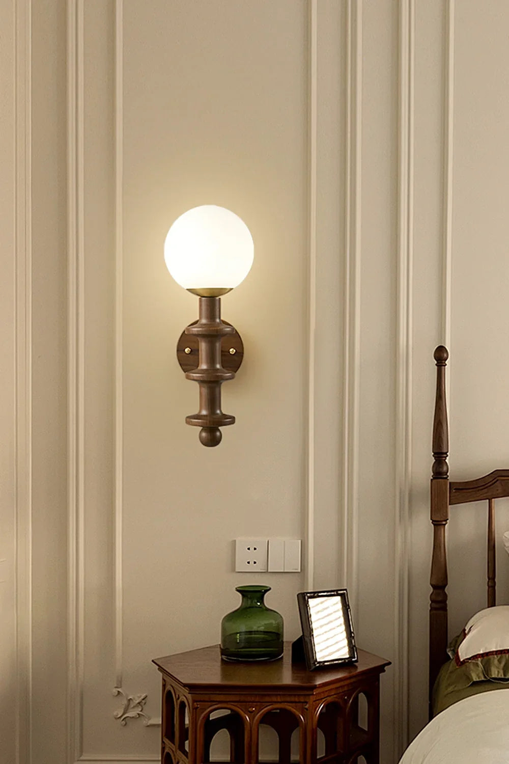 Coslett Wood Wall Lamp - view 6 | everlamps