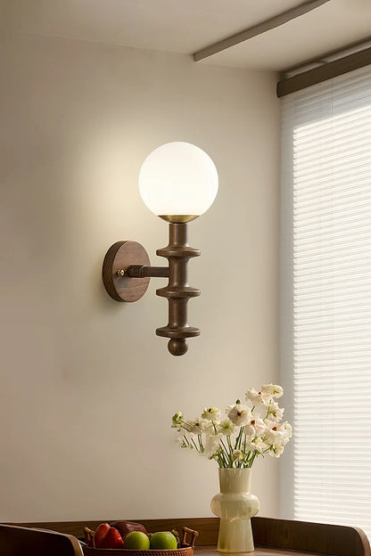 Coslett Wood Wall Lamp - view 4 | everlamps