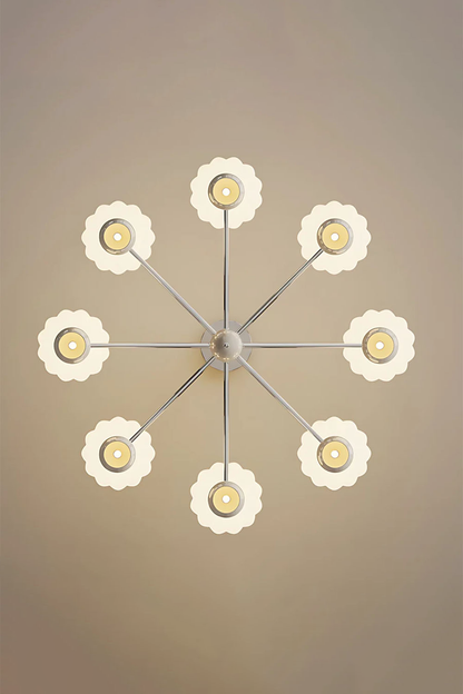 Cream Pumpkin Chandelier - view 10 | everlamps