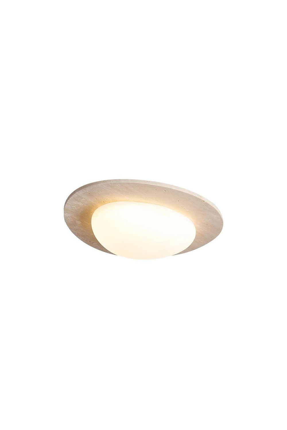 Cream Wabi-Sabi Ceiling Lamp | everlamps