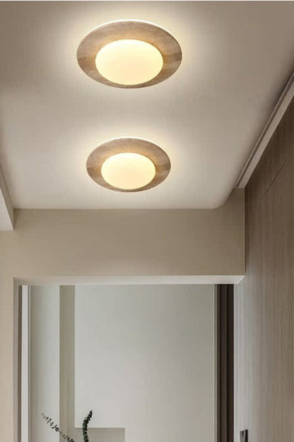 Cream Wabi-Sabi Ceiling Lamp - view 3 | everlamps