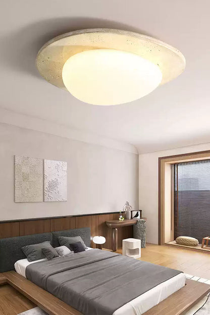 Cream Wabi-Sabi Ceiling Lamp - view 5 | everlamps