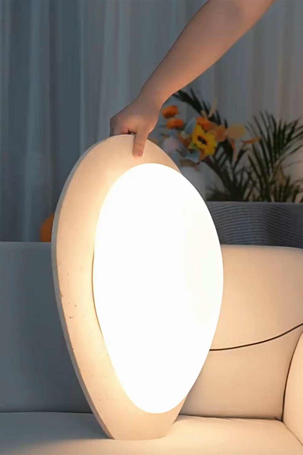 Cream Wabi-Sabi Ceiling Lamp - view 10 | everlamps