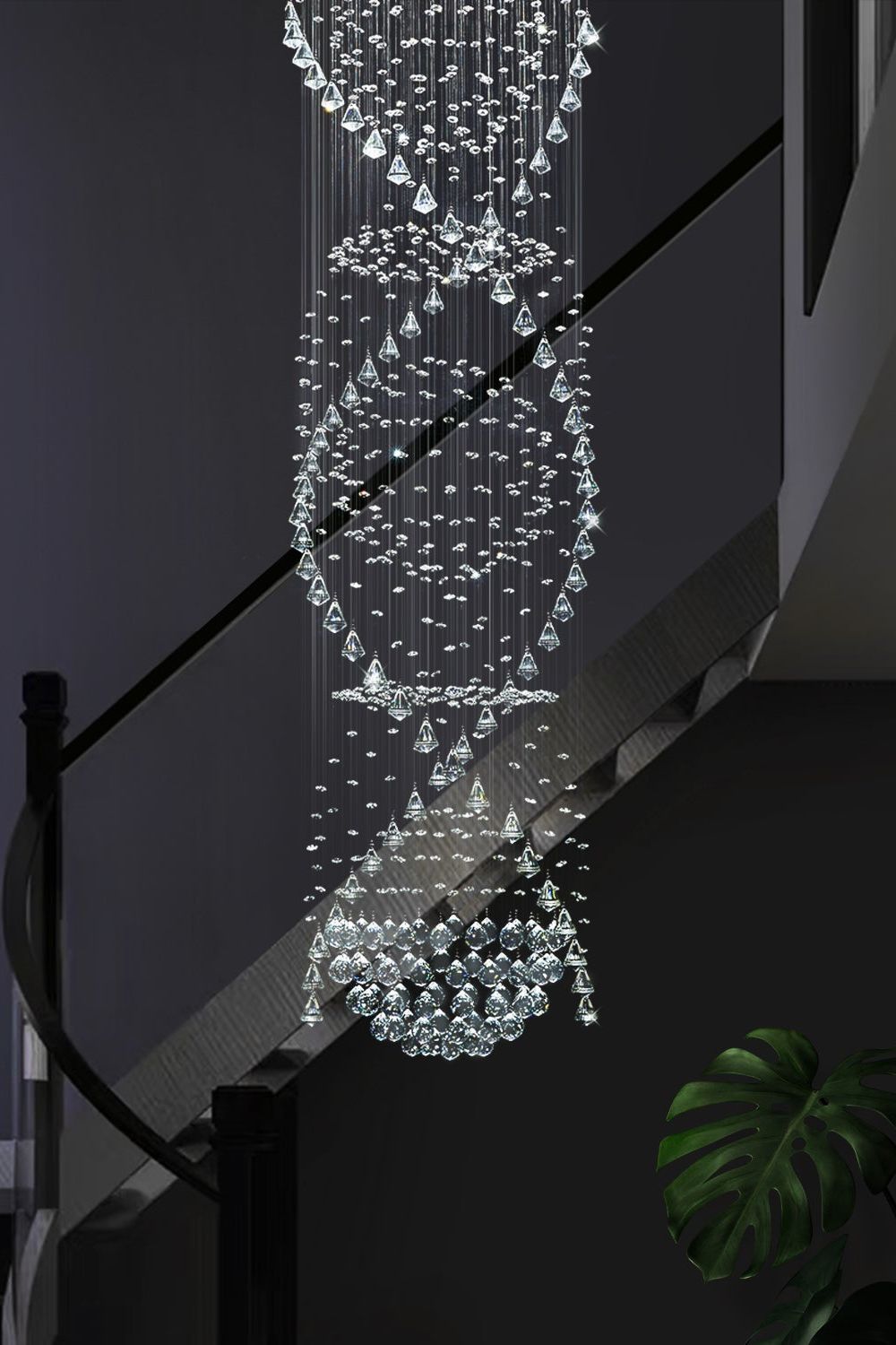 Crystal Ball Chandelier - everlamps