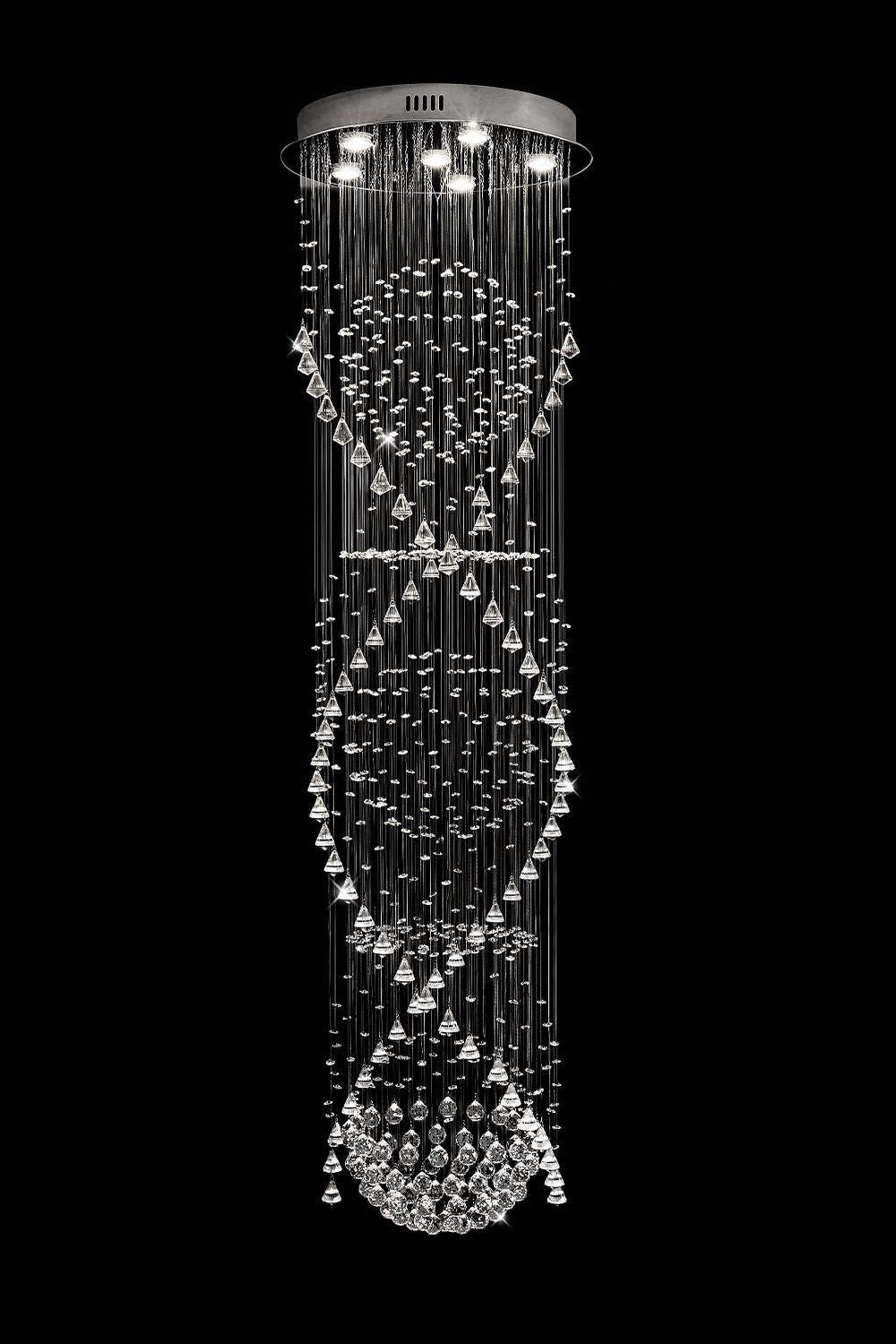Crystal Ball Chandelier - everlamps