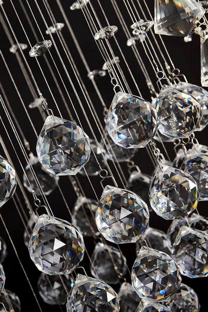 Crystal Ball Chandelier - everlamps