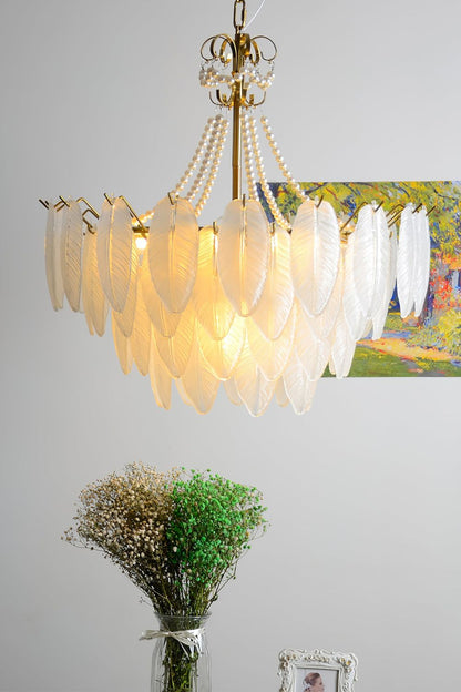 Crystal Feather Chandeliers - everlamps