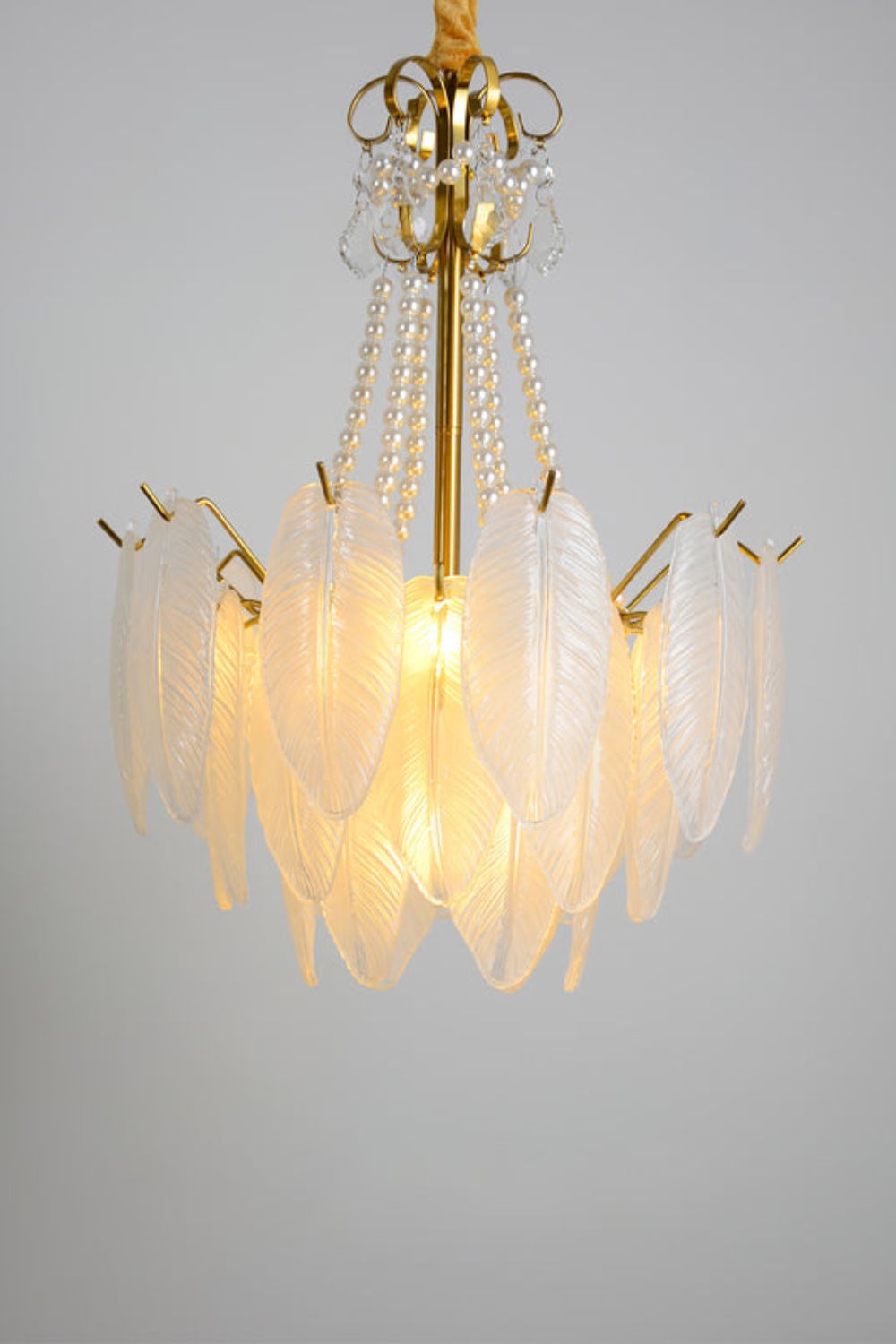 Crystal Feather Chandeliers - everlamps