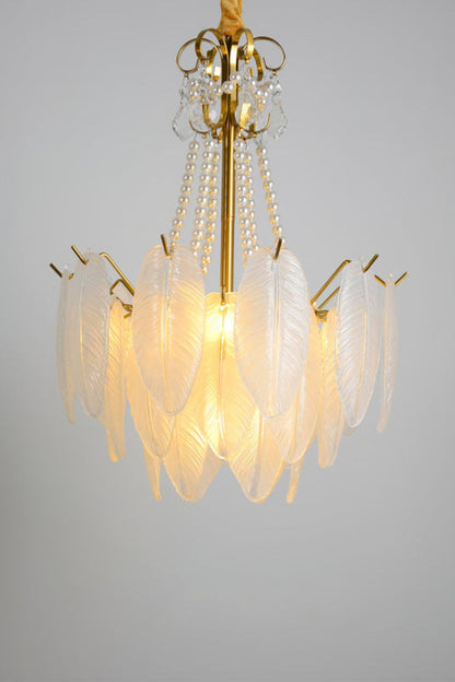 Crystal Feather Chandeliers - everlamps