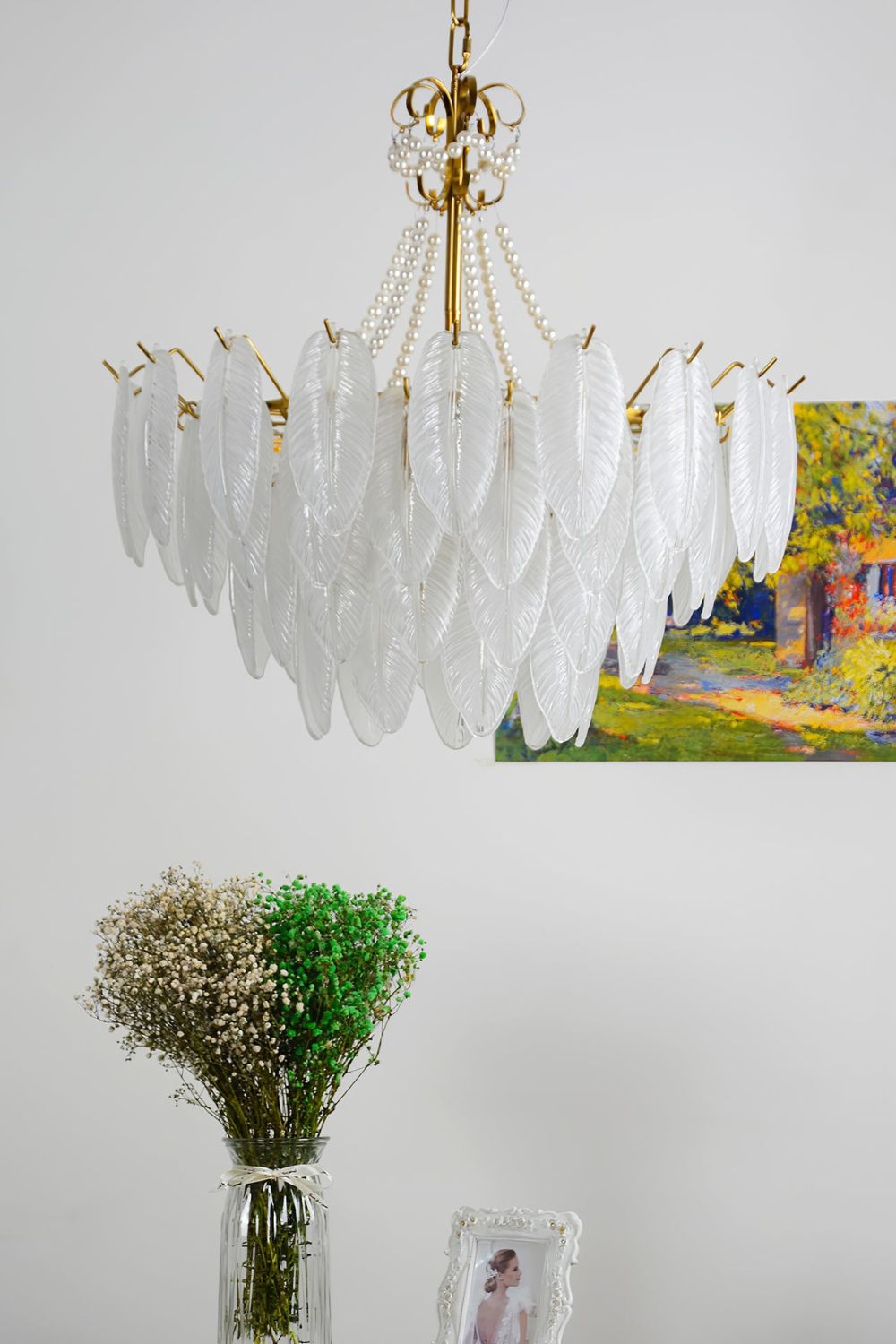 Crystal Feather Chandeliers - everlamps