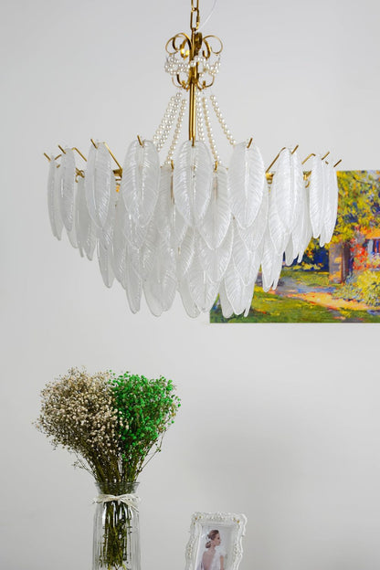 Crystal Feather Chandeliers - everlamps