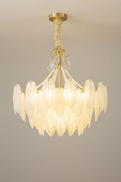 Crystal Feather Chandeliers - everlamps