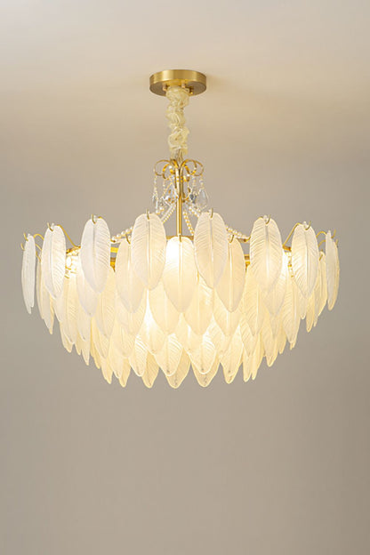 Crystal Feather Chandeliers - everlamps