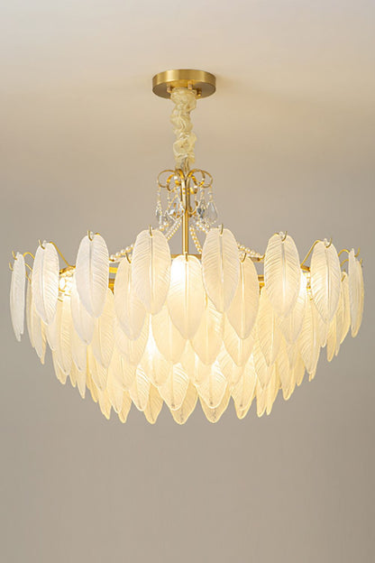 Crystal Feather Chandeliers - everlamps
