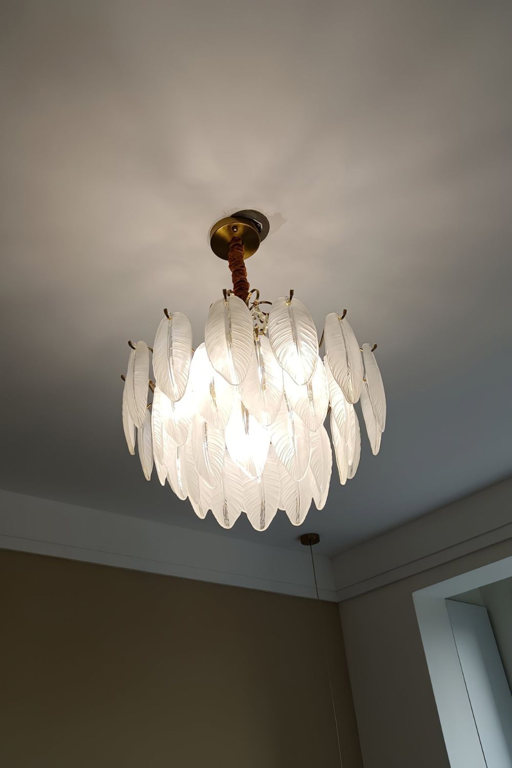 Crystal Feather Chandeliers - everlamps