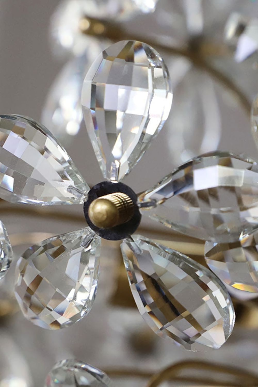 Crystal Flower Chandelier - everlamps