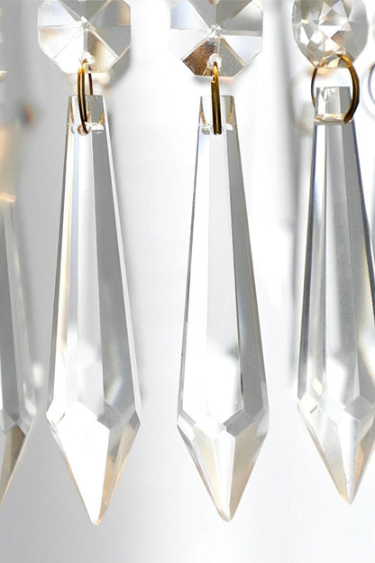 Crystal Palm Leaf Pendant Light - view 17 | everlamps