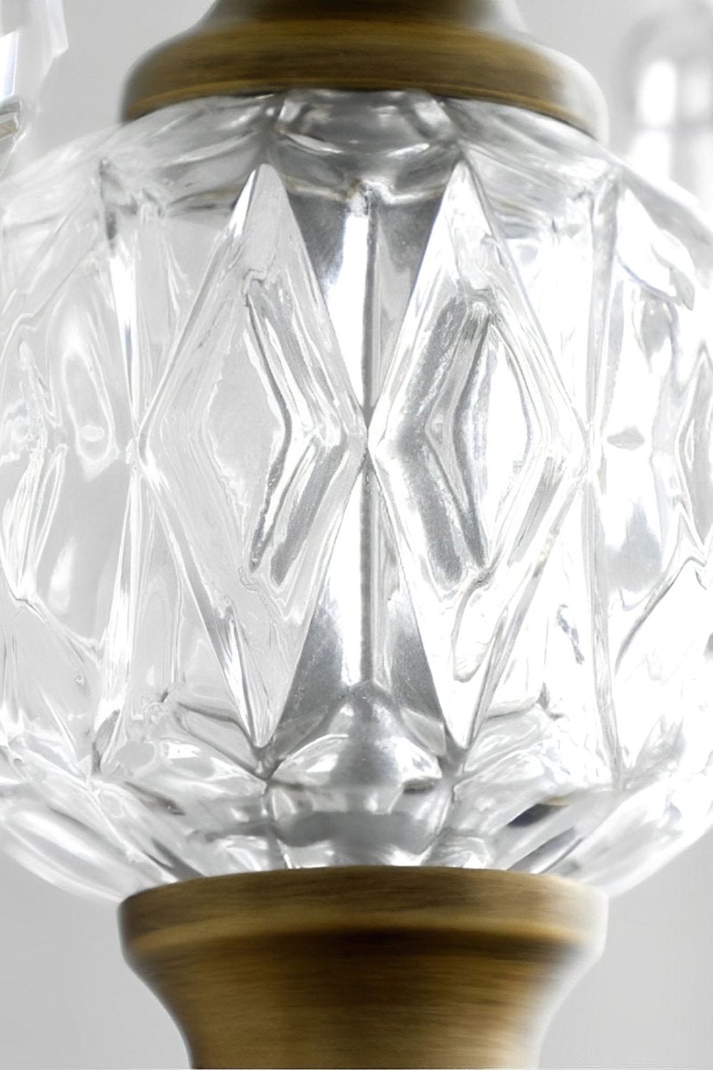 Crystal Palm Leaf Pendant Light - view 15 | everlamps