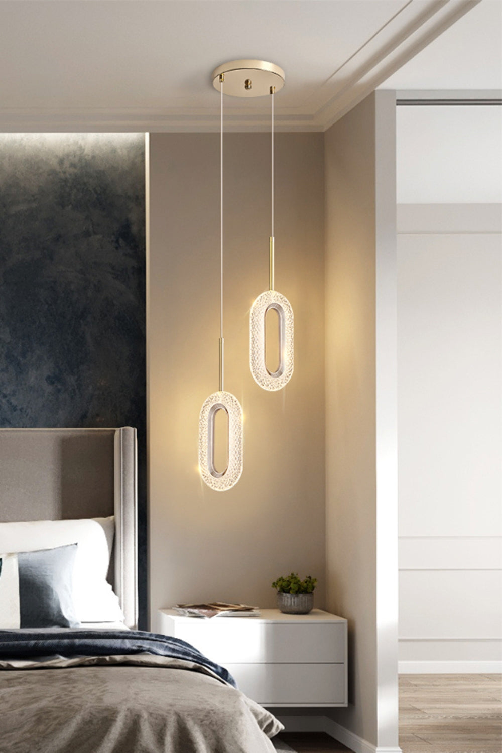 Crystal Wormhole Pendant Lamp - everlamps