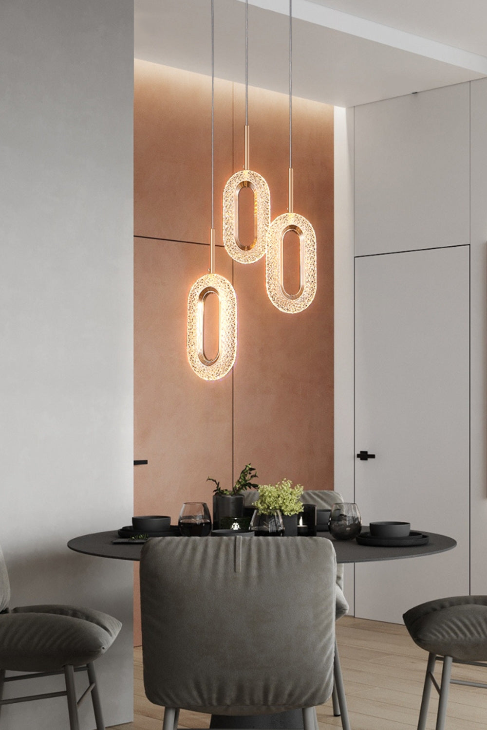 Crystal Wormhole Pendant Lamp - everlamps