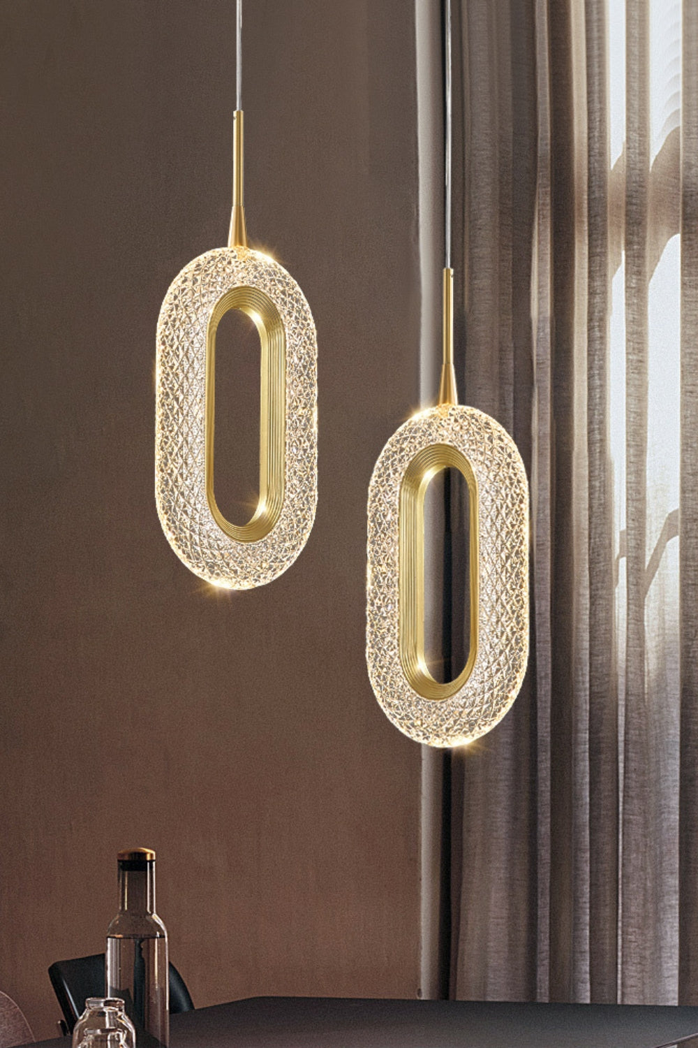 Crystal Wormhole Pendant Lamp - everlamps