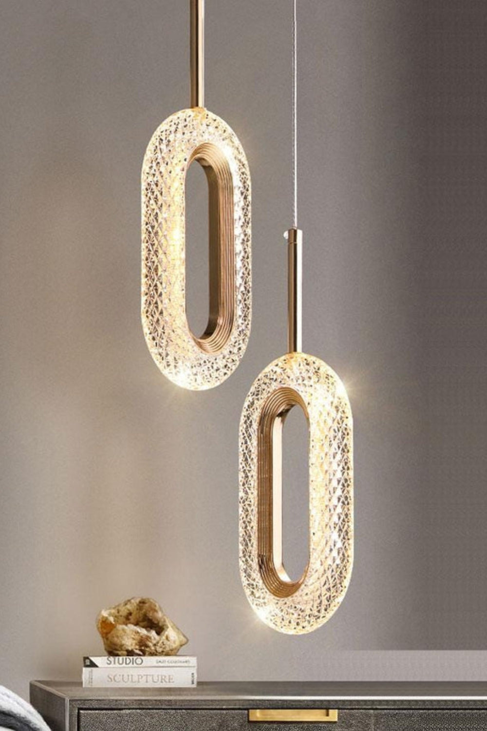 Crystal Wormhole Pendant Lamp - everlamps