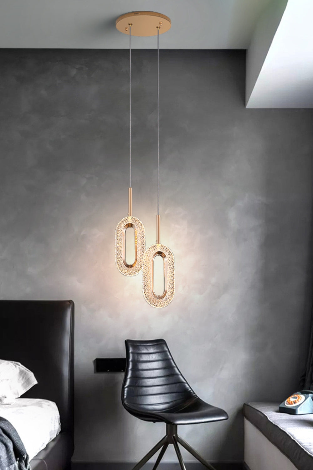 Crystal Wormhole Pendant Lamp - everlamps
