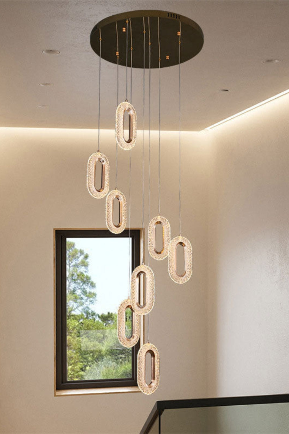 Crystal Wormhole Pendant Lamp - everlamps