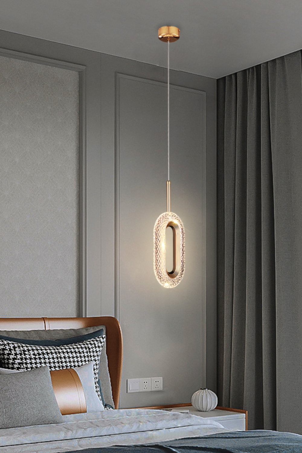 Crystal Wormhole Pendant Lamp - everlamps