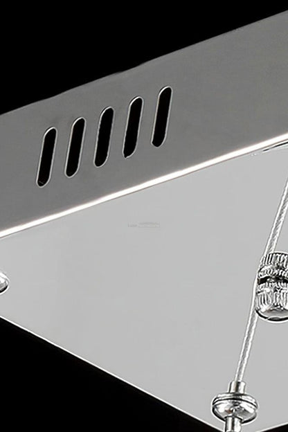 Crystal with Double C Chandelier - view 9 | everlamps