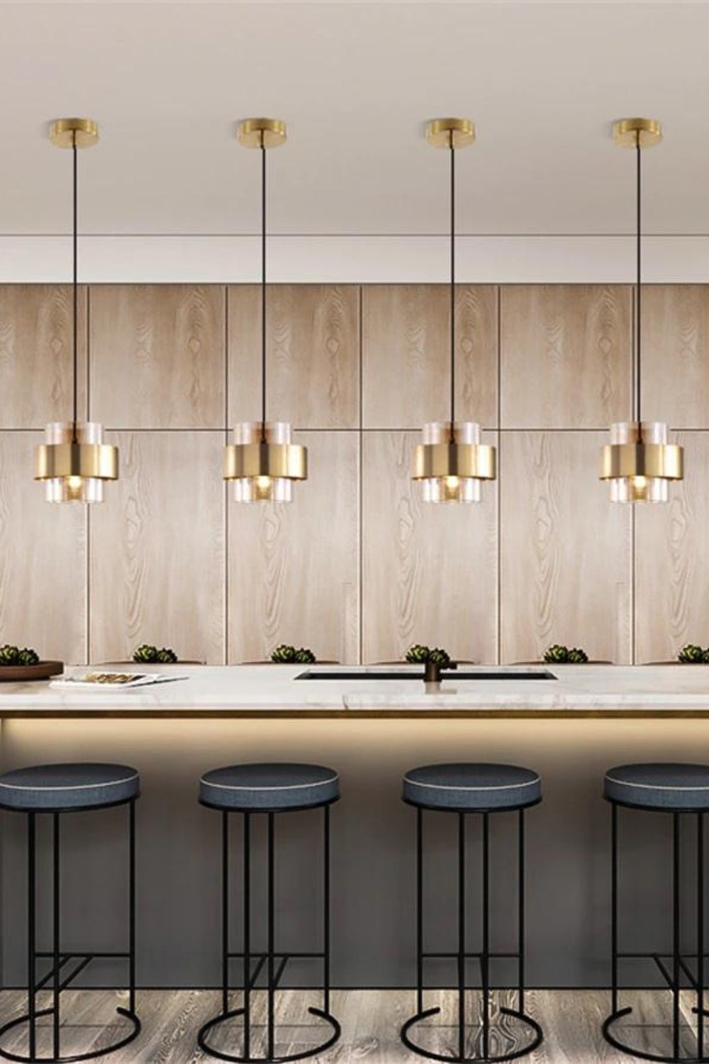 Cylinder Down Pendant Lamp - everlamps