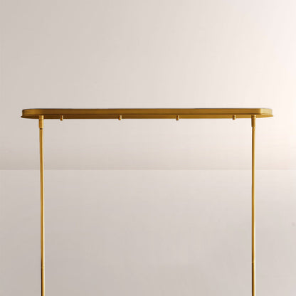 Daphna Linear Metal Drum Chandelier