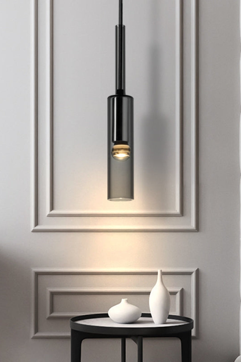 Dariel-Long Hanging Light - everlamps
