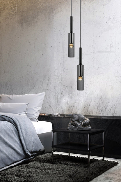 Dariel-Long Hanging Light - everlamps