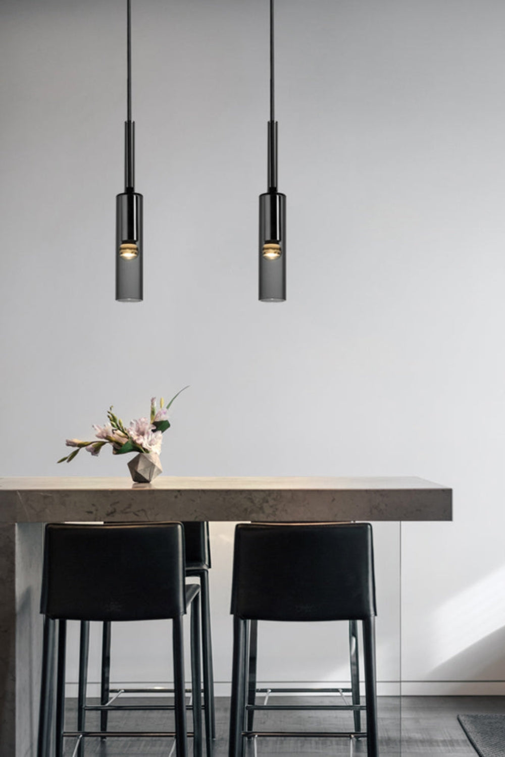 Dariel-Long Hanging Light - everlamps