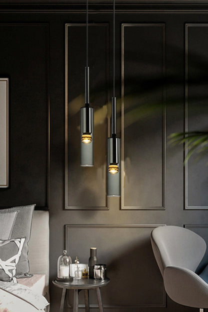 Dariel-Long Hanging Light - everlamps