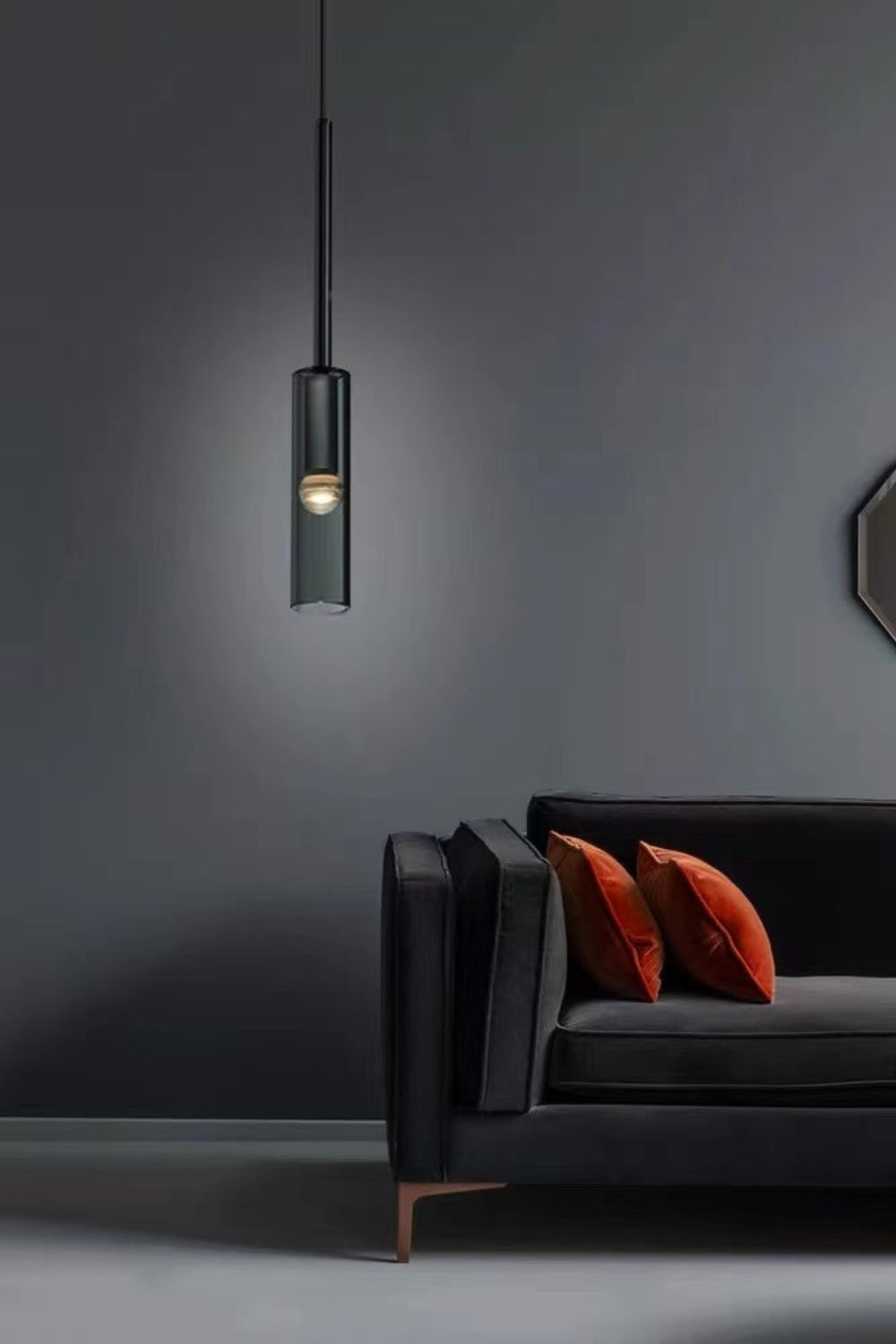 Dariel-Long Hanging Light - everlamps