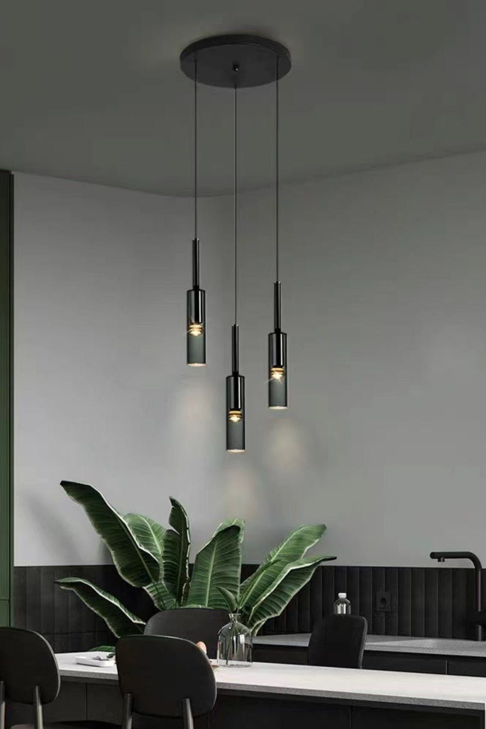 Dariel-Long Hanging Light - everlamps
