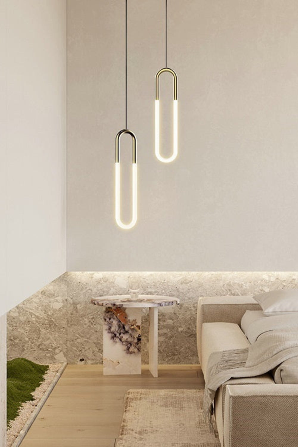 Darla Clip Pendant Lamp - everlamps