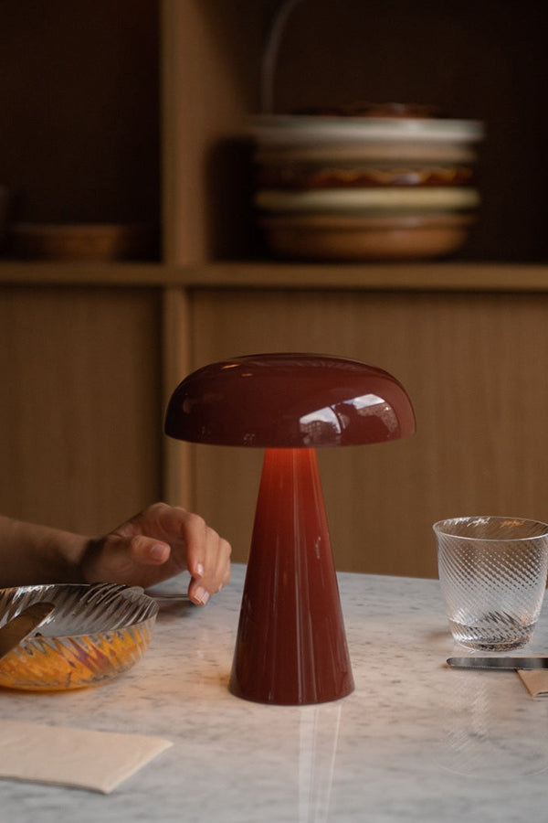 Cordless Mushroom Table Lamp - view 9 | everlamps