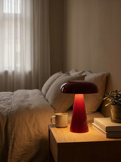 Cordless Mushroom Table Lamp - view 2 | everlamps