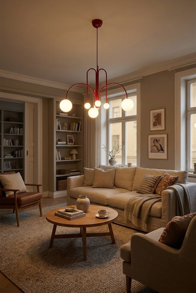 Delaney Chandelier - view 3 | everlamps
