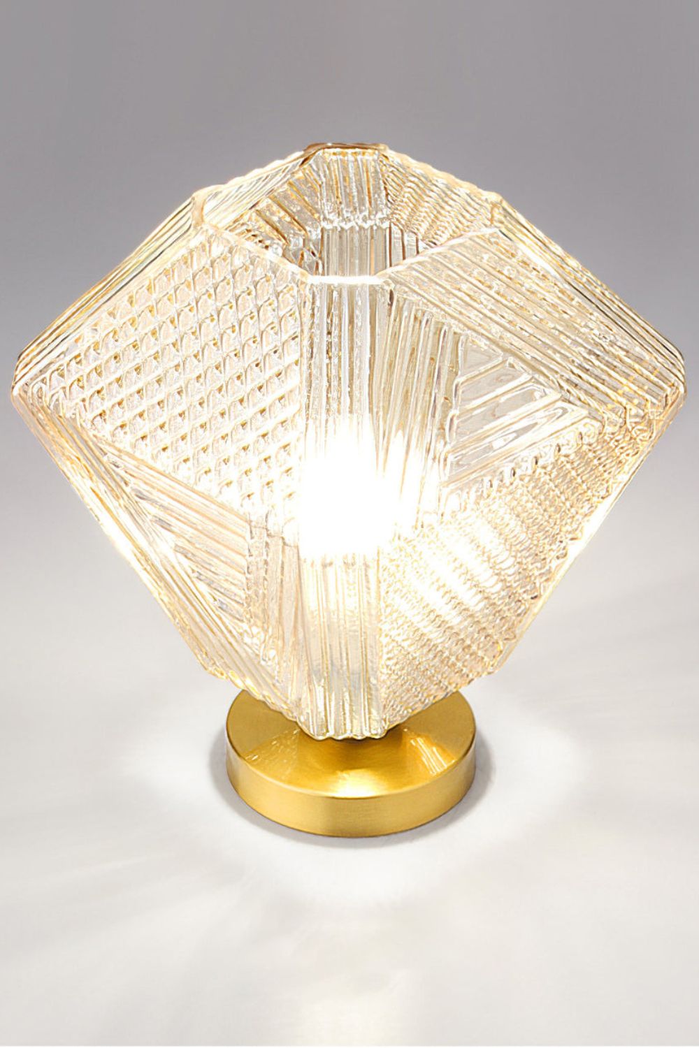 Diamond Cut Art Deco Ceiling Light - everlamps